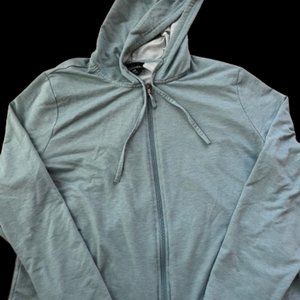 Active zip-up sweater